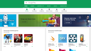 La tienda Google Play Store está (en su mayoría) disponible para los Chromebooks.