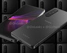 Los renders conceptuales del Sony Xperia 1 IV filtrados por @OnLeaks/GizNext insinuaban un sistema de triple cámara. (Fuente de la imagen: GizNext/Sony - editado)