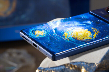 Un vistazo más de cerca al Starry Night Z80 Ultra (Fuente de la imagen: Nubia)