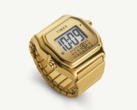 El reloj MM6 Maison Margiela x Timex T80 con anillo de oro, en la imagen. (Fuente de la imagen: Timex)