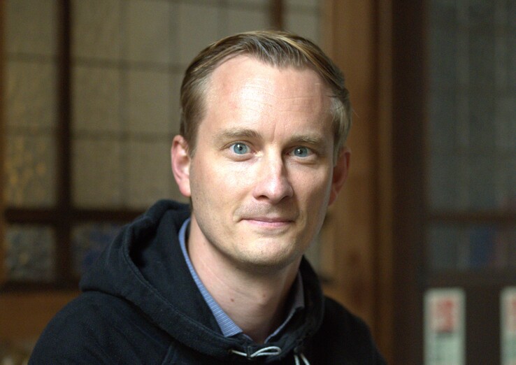 Tom Lesnik en Opera Browser Days en Bristol, Inglaterra. (Imagen: Andreas Sebayang/Notebookcheck.com)