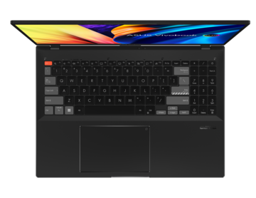 Asus Vivobook Pro 16X - Negro - Teclado. (Fuente de la imagen: Asus)