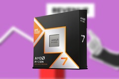 El AMD Ryzen 7 9800X3D dominó a cualquier otra CPU en ventas en Mindfactory DE. (Fuente de la imagen: Amazon, Pexels, editado)