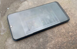 Uso del Samsung Galaxy A50 en exteriores con brillo medio