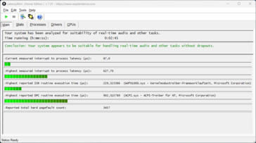 LatencyMon - Visión general