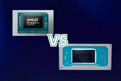 La CPU Intel Core Ultra X9 388H de 16 núcleos ha aparecido en Passmark. (Fuente de la imagen: Intel, AMD, editado)