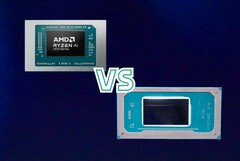 La CPU Intel Core Ultra X9 388H de 16 núcleos ha aparecido en Passmark. (Fuente de la imagen: Intel, AMD, editado)