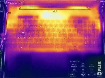 temperaturas superficiales prueba de esfuerzo (arriba)