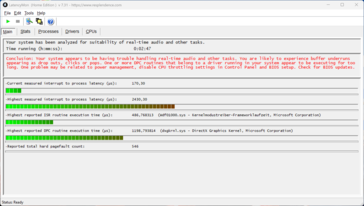 LatencyMon - visión general