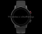 Un render del OnePlus Nord Watch. (Fuente: 91Mobiles x Stufflistings)