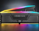 Una representación generada por IA de los módulos de memoria RAM RGB de Corsair