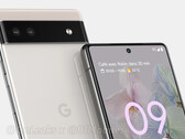 Se cree que el Pixel 6a tendrá una pantalla de 6,2 pulgadas. (Fuente de la imagen: @OnLeaks)