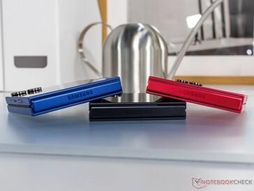 Galaxy Variantes de color de la Z Flip 7 (fuente de la imagen: Notebookcheck)