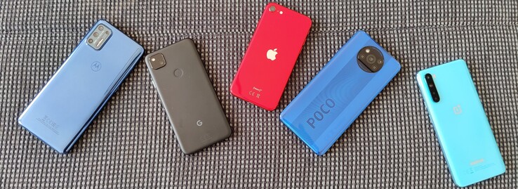 Prueba de cámara de un smartphone de gama media: Pixel 4a vs. Poco X3 vs. iPhone SE vs. OnePlus Nord vs. Moto G9 Plus