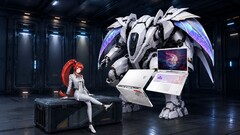 Imagen promocional de la MSI Crosshair A16 HX MLG Edition (editada)