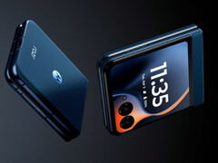 El Razr 60 será la continuación del Edge 60 Fusion al adoptar unos inusuales paneles traseros texturizados. (Fuente de la imagen: vía Evan Blass)