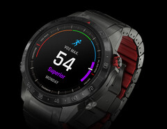 El MARQ Athlete Gen 2 Performance Edition pesa 84 g con su correa de reloj de titanio incluida. (Fuente de la imagen: Garmin)