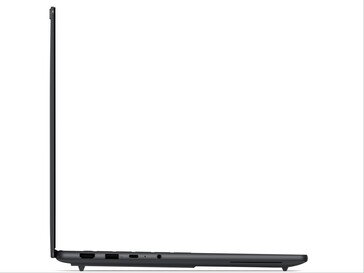 Vista lateral del Lenovo Yoga Pro 7a.