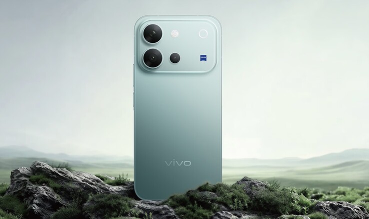 El Vivo V80 en color Horizon Blue.