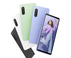 El Xperia 10 V está disponible en cuatro colores. (Fuente de la imagen: Sony)