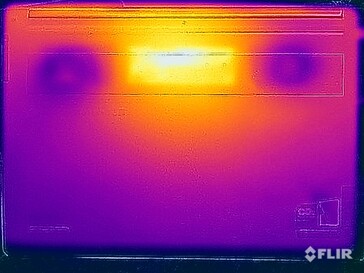 Prueba de tensión de temperaturas superficiales (abajo)