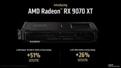 AMD Radeon RX 9070 XT. (Fuente de la imagen: AMD)