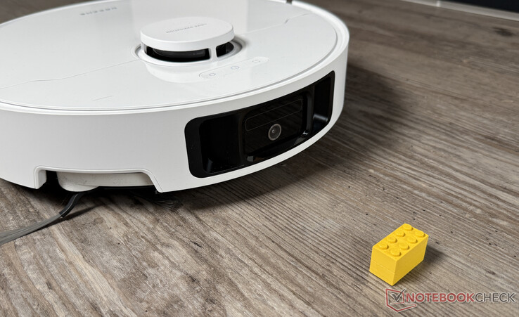 Los obstáculos más pequeños llevaron a la Dreame L10s Ultra Gen 3 a sus límites en la prueba