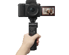 Sony anuncia el GP-VPT3, un minitrípode que puede actuar como empuñadura de la cámara y mando a distancia. (Fuente de la imagen: Sony)