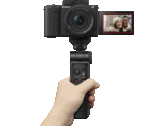 Sony anuncia el GP-VPT3, un minitrípode que puede actuar como empuñadura de la cámara y mando a distancia. (Fuente de la imagen: Sony)