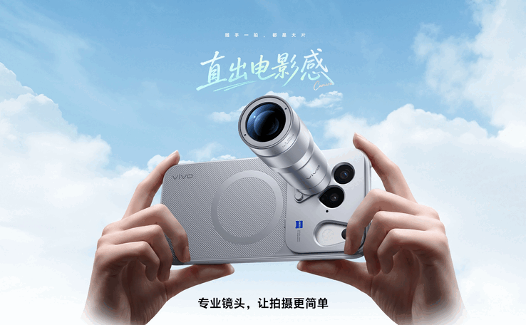 El Vivo X500 con el teleconvertidor Zeiss G2.