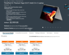 Lenovo ThinkPad X1 Titanium Yoga: el convertible ultrafino 3:2 llega al mercado estadounidense