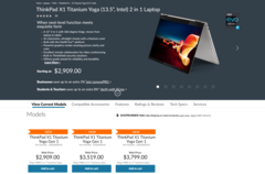 Lenovo ThinkPad X1 Titanium Yoga: el convertible ultrafino 3:2 llega al mercado estadounidense