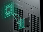 Una representación del módulo de expansión del SSD de Seagate en acción. (Fuente de la imagen: Seagate)