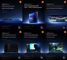 Xiaomi Book Pro 14 Panther Lake portátil teasers (máquina traducida)