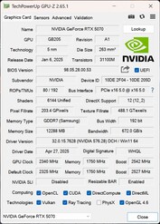 GPU-Z (1-Click-OC activado)