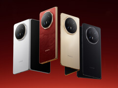 La Honor Magic V6 en sus tres colores de lanzamiento.