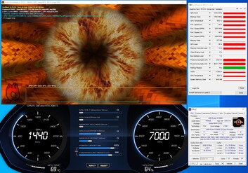 Prueba de esfuerzo con FurMark (PT 100%)