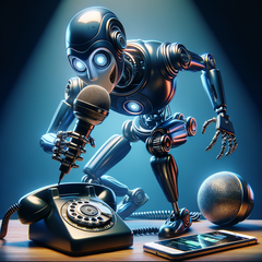 OpenAI demuestra las capacidades del motor de voz que puede clonar la voz de una persona con una muestra de 15 segundos. (Imagen de la IA Dall-E 3)