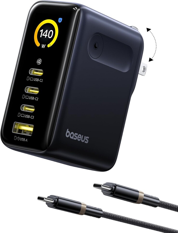 El cargador Baseus PicoGo AH11 140W GaN. (Fuente de la imagen: Baseus)