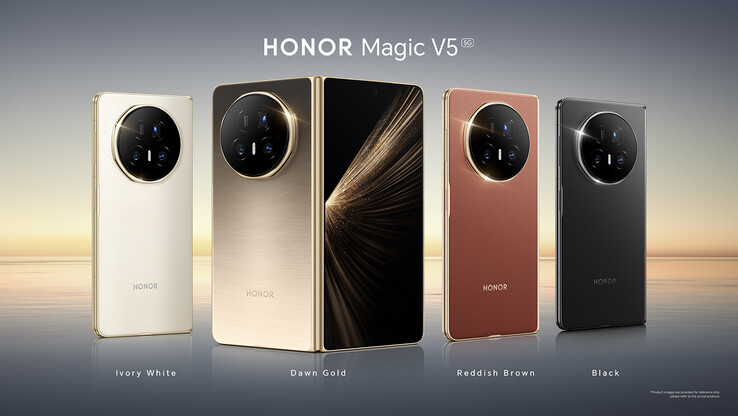Opciones de color de Honor Magic V5 (Fuente de la imagen: Honor)