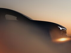 Imagen teaser lateral del nuevo SUV eléctrico Volvo EX60 antes de su presentación mundial. (Imagen: Volvo)
