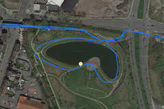 Ruta de prueba de GPS Garmin Edge 500