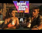 Banner de GTA 6 con el logotipo de Rockstar Games (Fuente de la imagen: Rockstar Games con modificaciones)