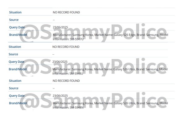 El Galaxy S26 Edge y el Galaxy S26 Ultra se lanzarán en EE.UU. (Fuente de la imagen: SammyPolice)