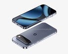 Render no oficial del Pixel 11 Pro que muestra la parte delantera y trasera.