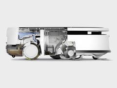 El nuevo robot aspirador RVF 7 Comfort Extra de Kärcher permite pasar la mopa rodando. (Fuente de la imagen: Kärcher)