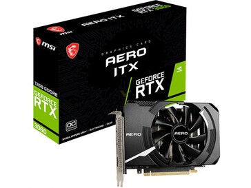 MSI RTX 3060 12 GB AERO ITX OC (Fuente de la imagen: Videocardz)