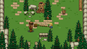 Una imagen que muestra una batalla en Ocean's Heart.