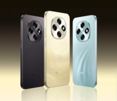 El Oppo A6 Pro viene en colores negro jade, dorado y azul (Fuente de la imagen: Oppo)