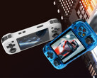El R46H es otro dispositivo portátil de juegos retro horizontal basado en un chipset Rockchip RK3326. (Fuente de la imagen: Amazon)